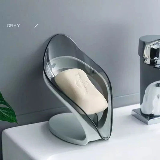 Buy 1 Get 4 Free Self Draining Leaf Shape Soap Holder