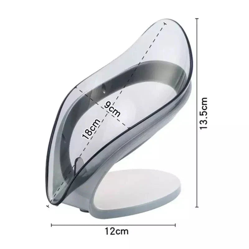 Buy 1 Get 4 Free Self Draining Leaf Shape Soap Holder